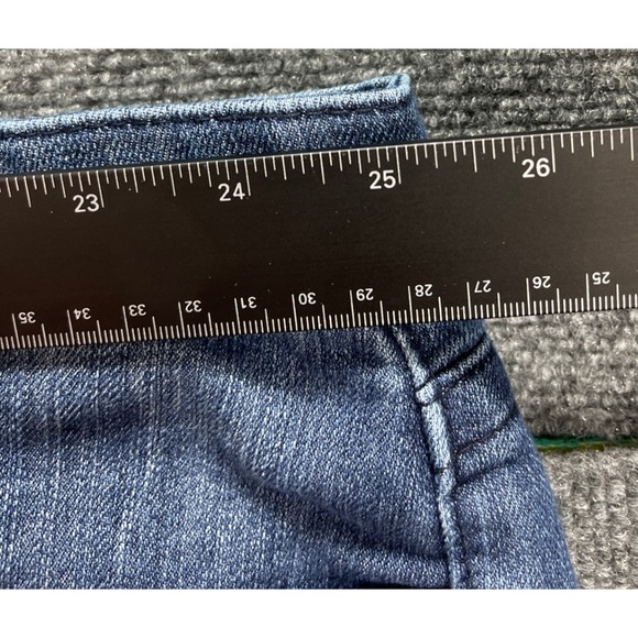 KUT From the Kloth Womens Blue Denim Crop Flare Jeans Plus Size 24W - Picture 4 of 9
